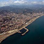 a Picture of Trabzon from Sky