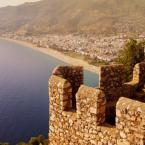 Alanya from the Seljuk built castle