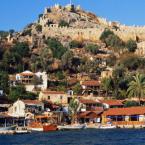 Alanya coastal houses