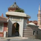 Rum school (1881) and an old mosque together