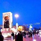 New Year at Taksim Square