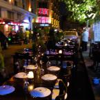 Dinning in the streets of Istanbul