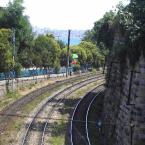 Balloons on a track