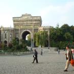 The entrance to Istanbul University