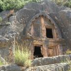 Kaş - Lycian rock tomb