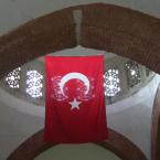 Pictures: The Turkish flag in the bazaar