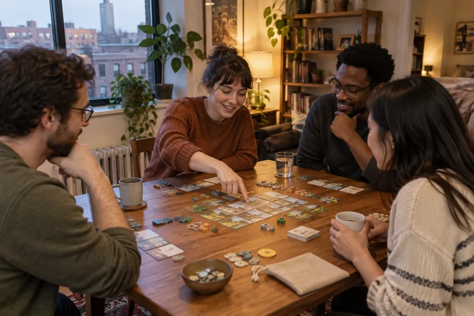Illustrative scene for A rules explanation that lets people play