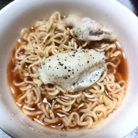 おそらくメバルのラーメン！