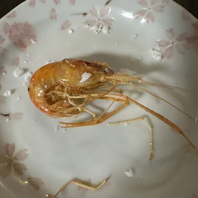 手長海老の素揚げ