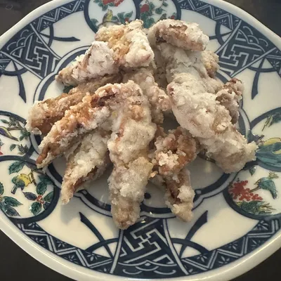 ダツの竜田揚げ