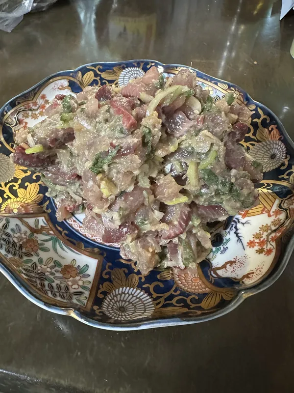イワシのなめろう