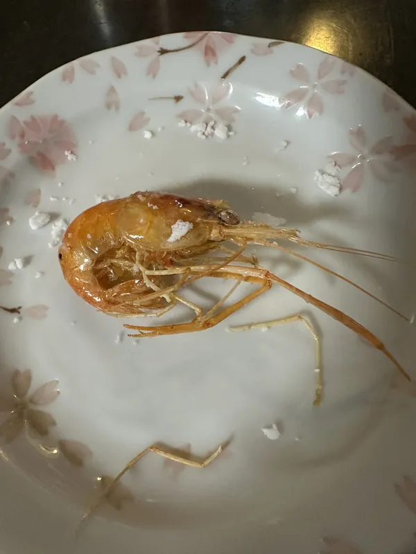 手長海老の素揚げ