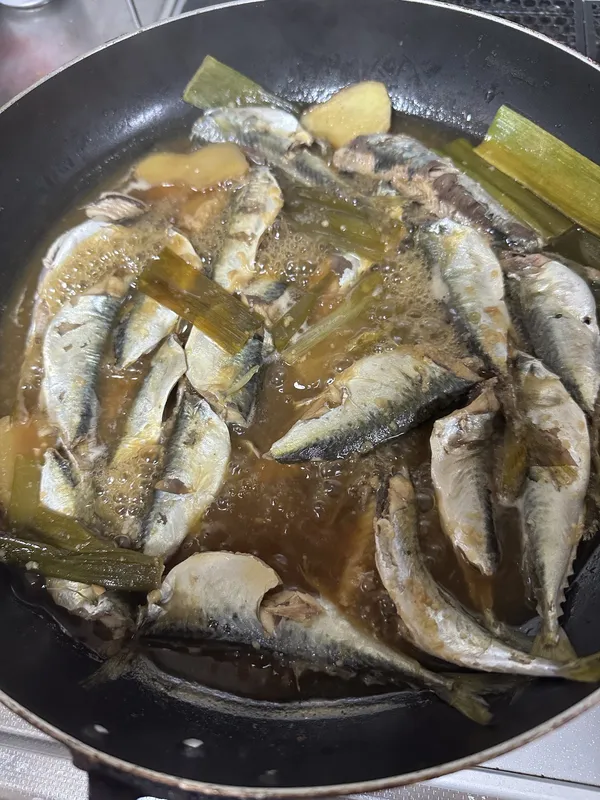 小サバの味噌煮