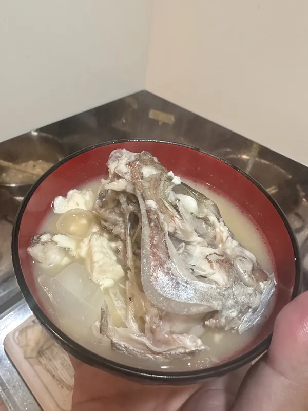 真鯛のあら汁