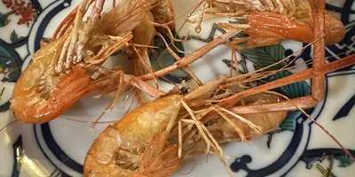 テナガエビの素揚げの写真