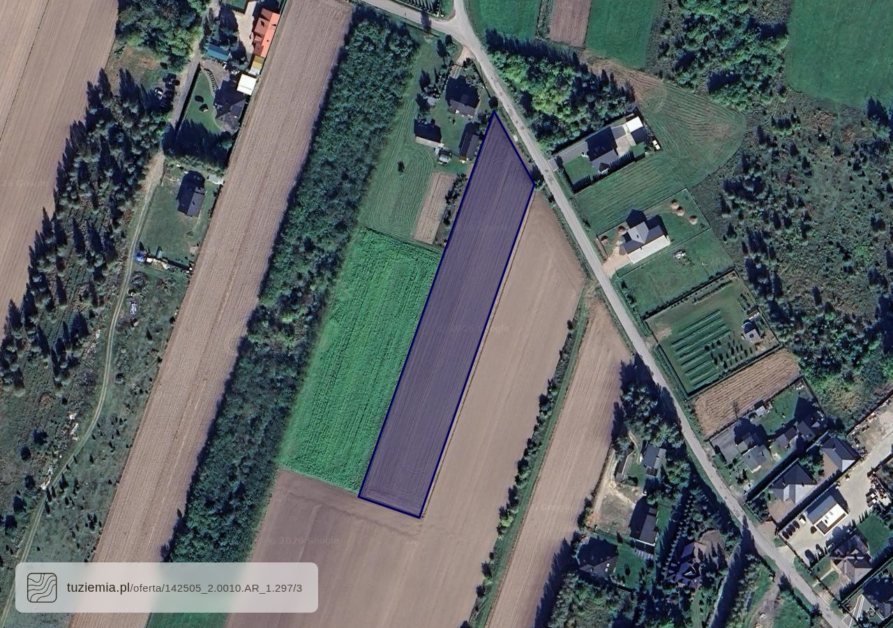 Działka na sprzedaż - Jedlanka (6,800 m²)