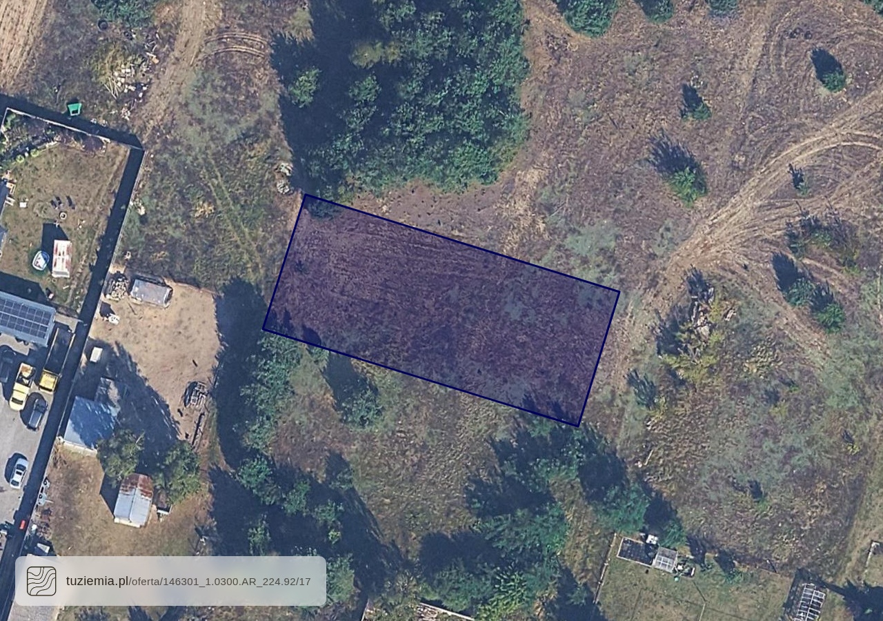 Działka na sprzedaż - Stara Wola Gołębiowska (1,600 m²)