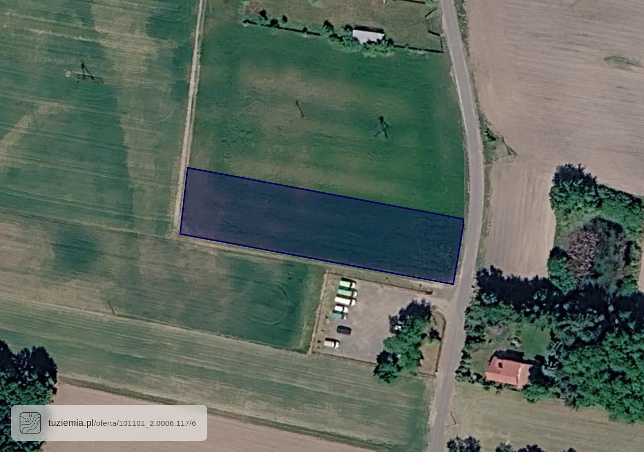 Działka na sprzedaż - Dąbrówka Woźnicka (2,500 m²)