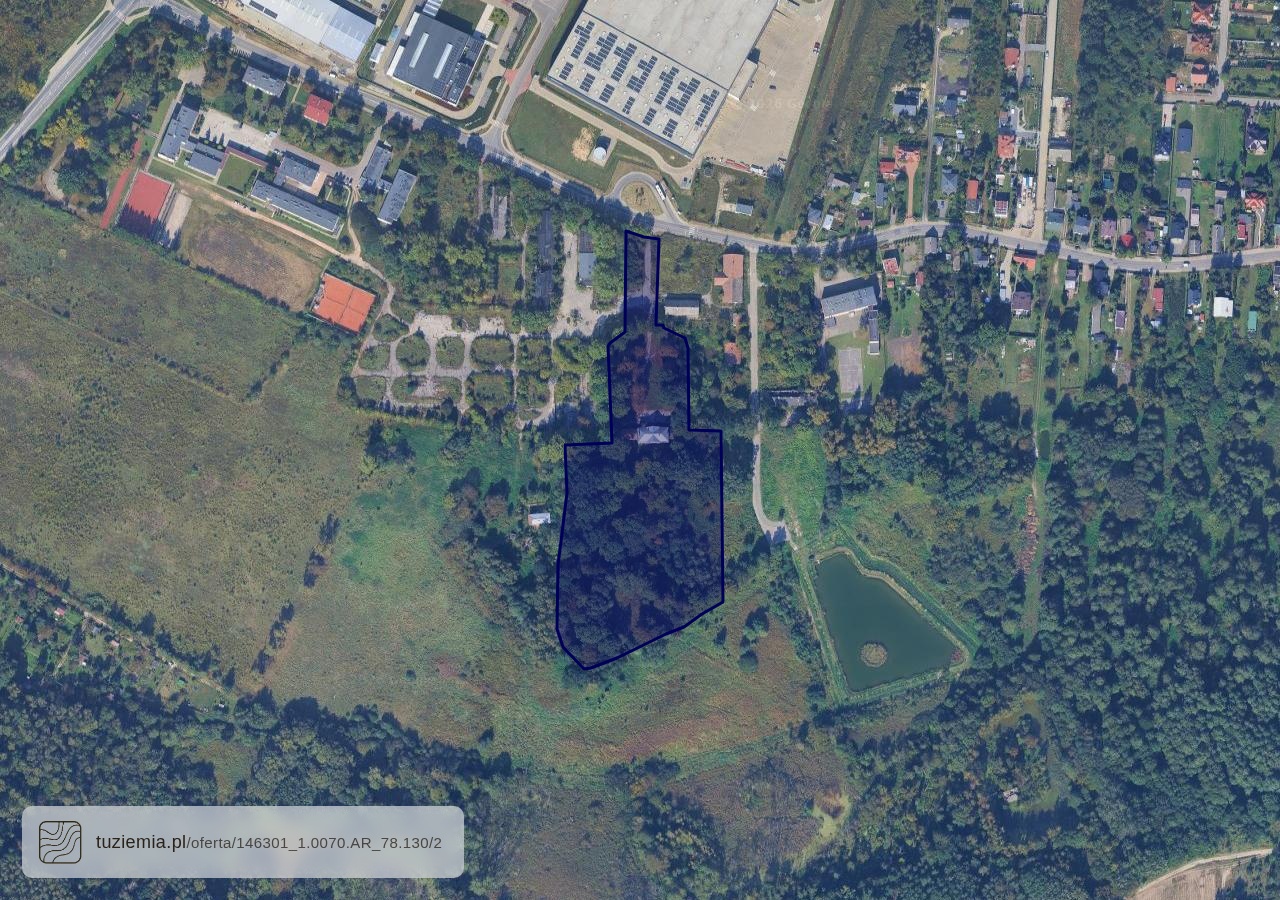 Działka na sprzedaż - Wośniki (2,44 ha)