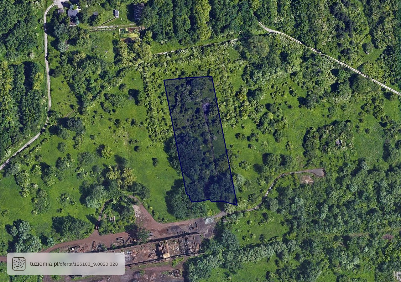 Działka na sprzedaż - pow. Kraków, woj. małopolskie (9,000 m²)