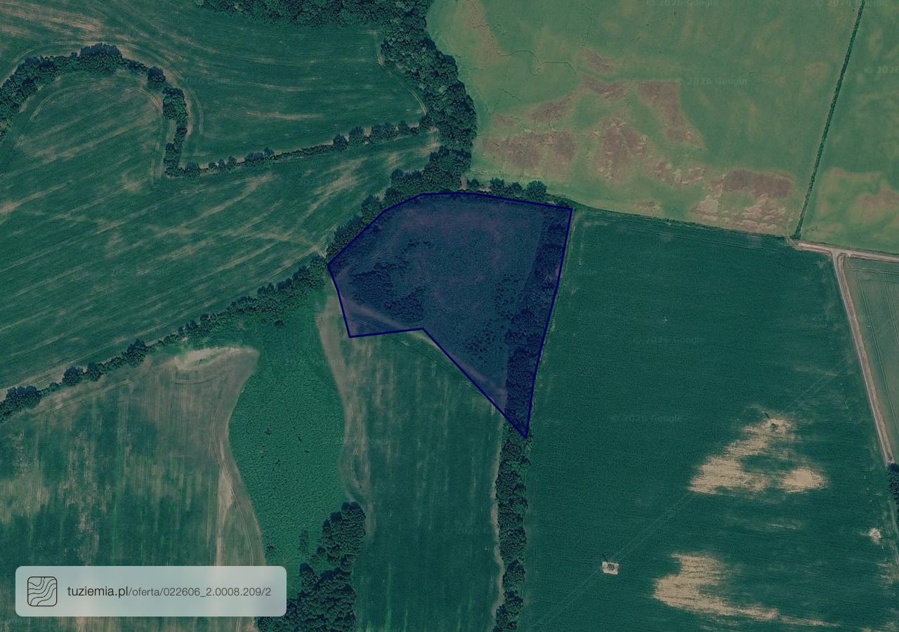 Działka na sprzedaż - Łaźniki (3,88 ha)