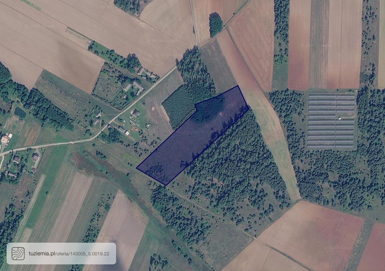 Działka na sprzedaż - Wysoka (2,48 ha)
