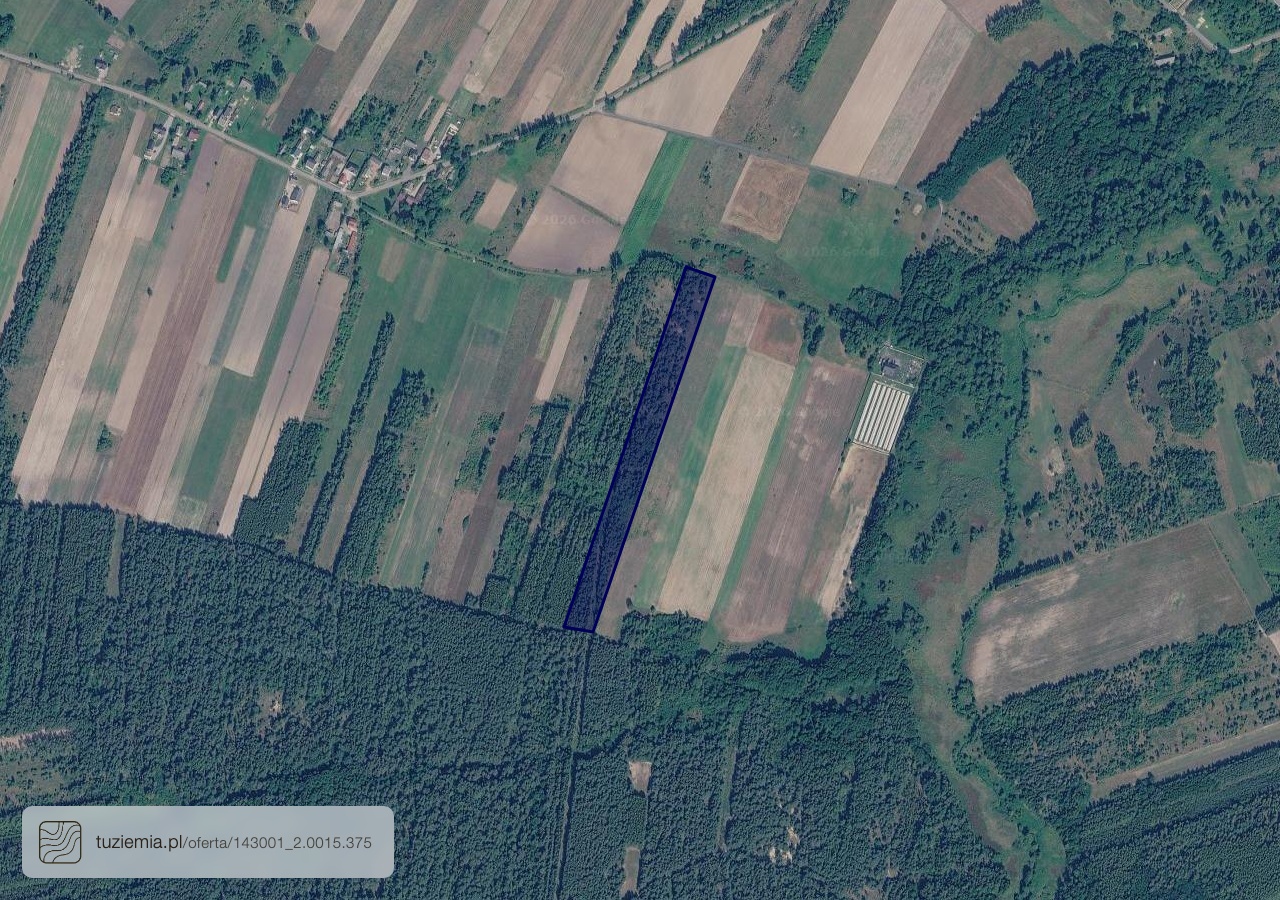 Działka na sprzedaż - Ostałówek (2,50 ha)
