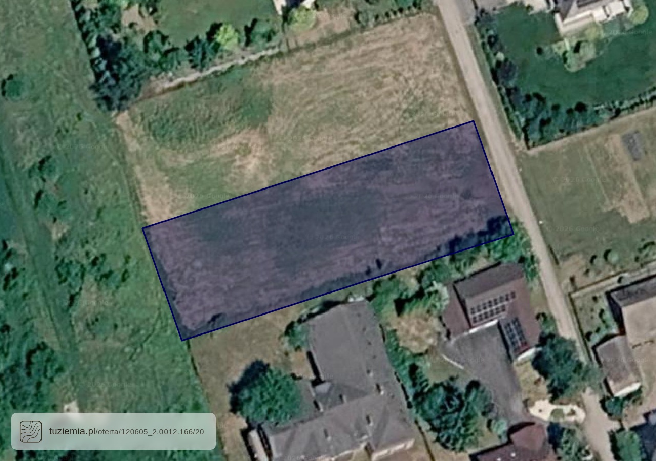 Działka na sprzedaż - Łuczyce (1,400 m²)