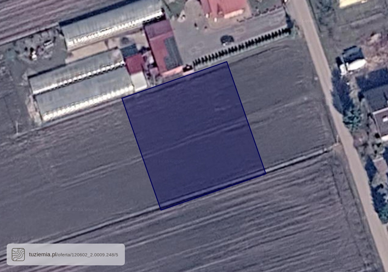 Działka na sprzedaż - Tropiszów (1,300 m²)