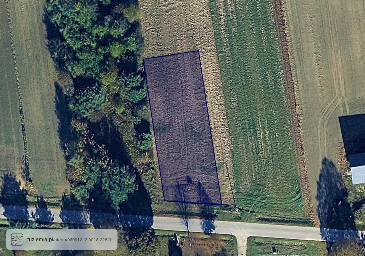 Działka na sprzedaż - Polanówka (1,700 m²)