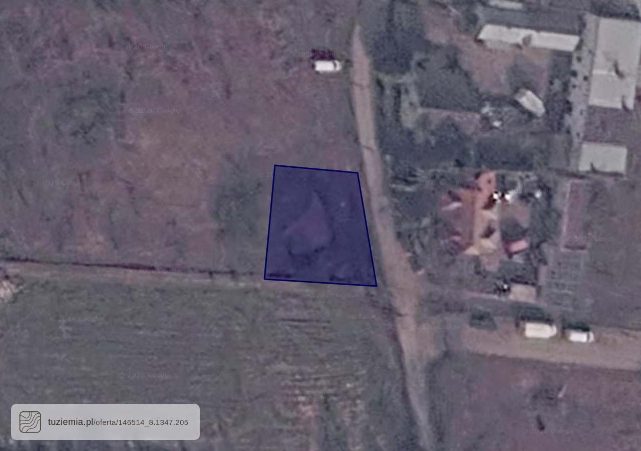 Działka na sprzedaż - 3-13-47 (400 m²)