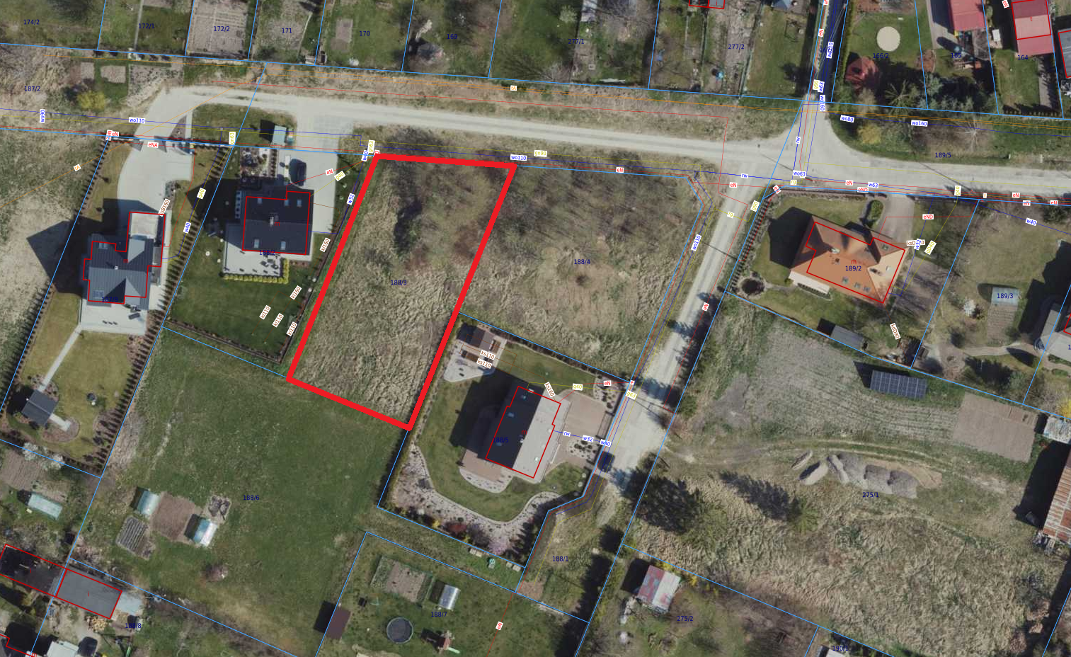 Działka na sprzedaż - Malbork, pow. malborski, woj. pomorskie (1,200 m²)