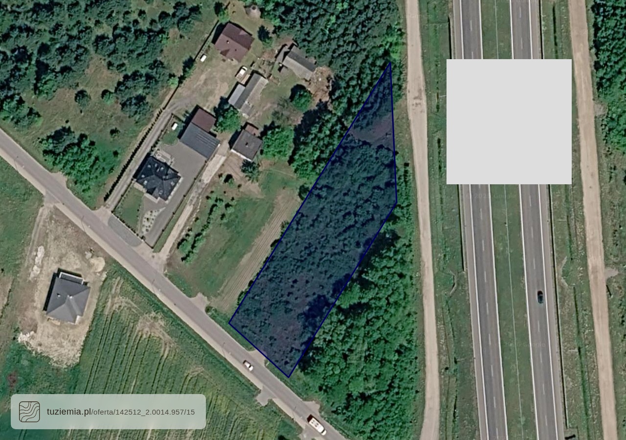 Działka na sprzedaż - Młodocin Większy (2,900 m²)