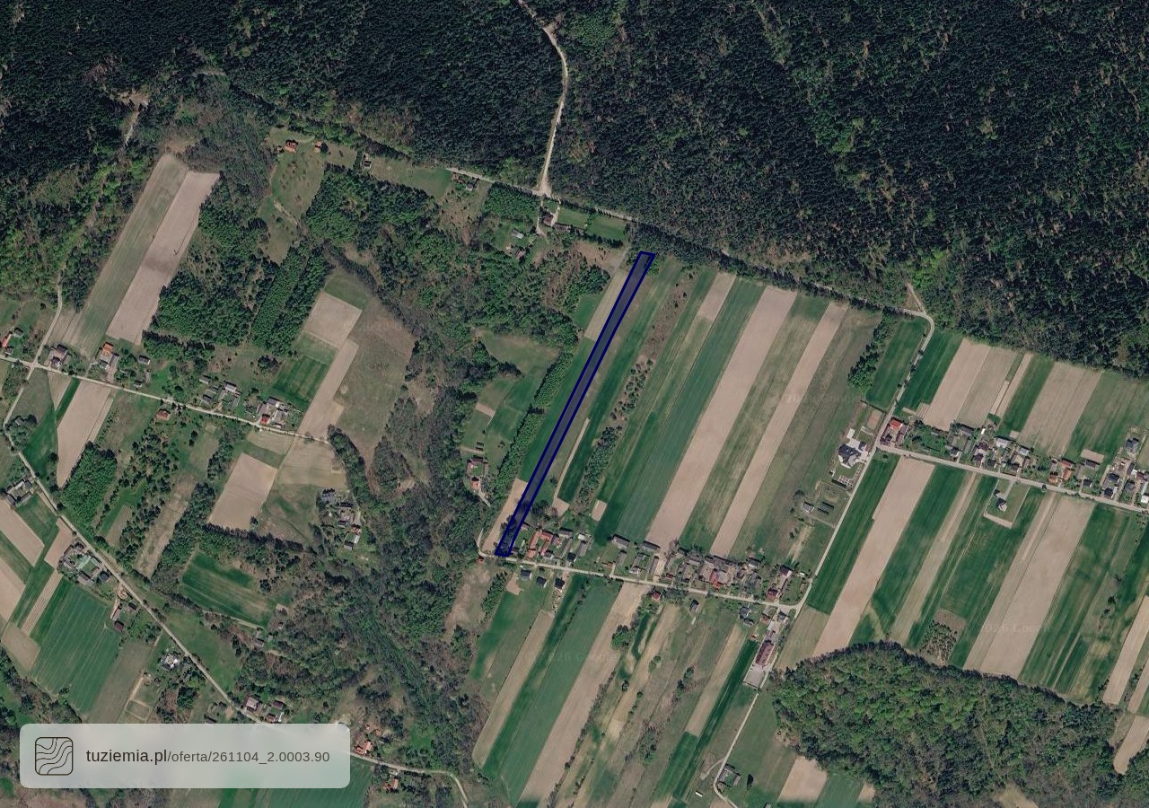 Działka na sprzedaż - Bronkowice (1,02 ha)