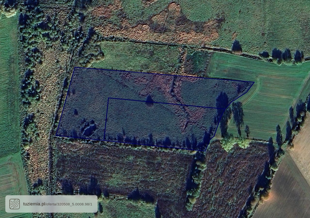Działka na sprzedaż - Chomętowo (2,42 ha)