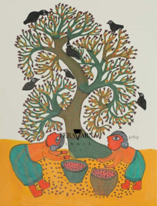 golden gond art
