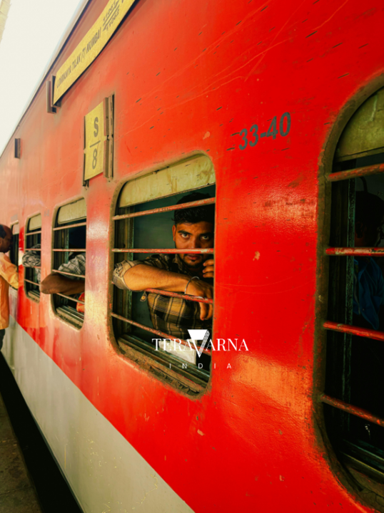 mumbai ladies compartment by Indian artists