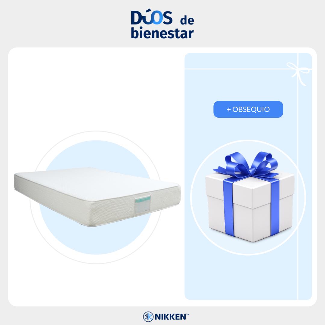 KENKO SLEEP LUXURY MATTRESS QUEEN 2.5 PLAZAS + OBSEQUIO