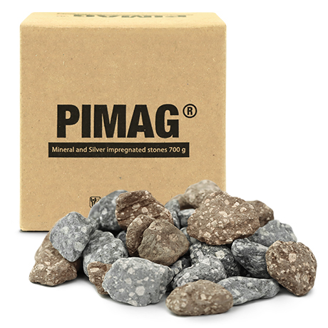 PIMAG REPUESTOS PIEDRAS MINERALES Y PLATA (700 g) PI WATER / WATERFALL
