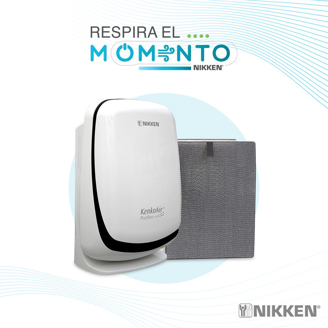 KENKOAIR PURIFIER CON REPUESTO ADICIONAL.