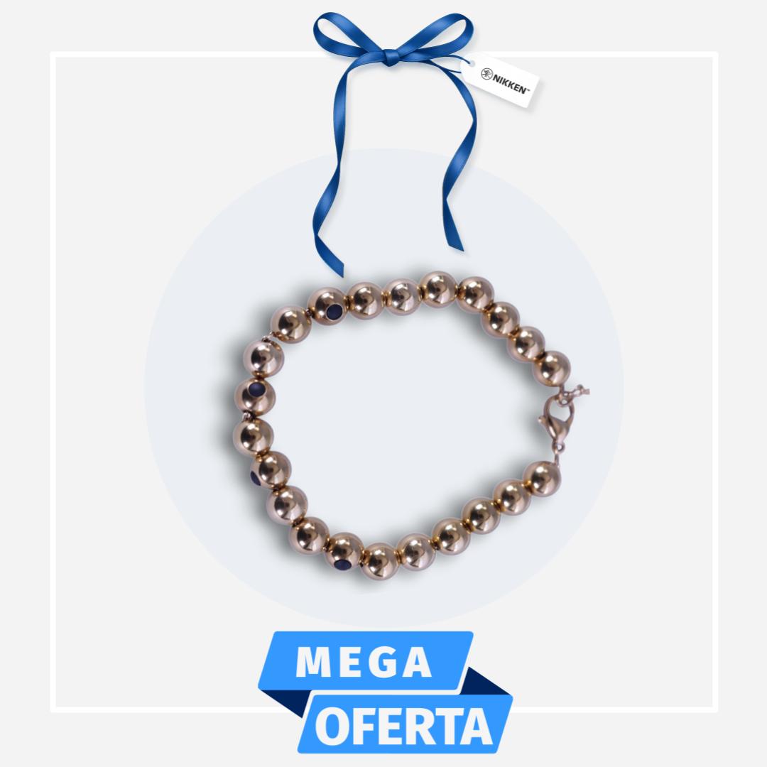 KENKO FASHION SPHERE HARMONY BRAZALETE TONO DORADO.