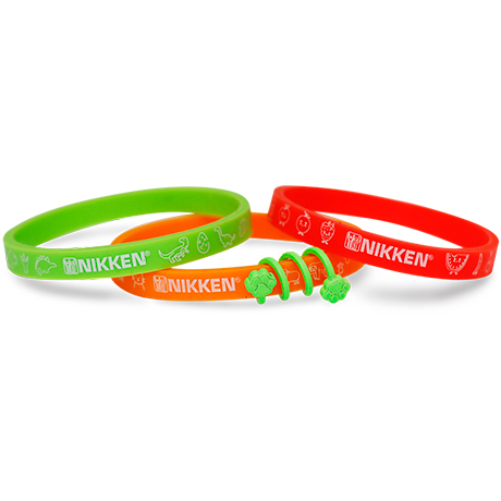 KENKO FASHION SPIRAL FUN TECH BAND ROJO, NARANJA Y VERDE + 1 SPIRAL