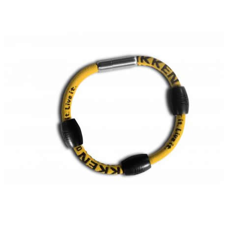 Producto NIKKEN Joyería KENKO FASHION POWERBAND BRAZALETE AMARILLO 19 cm Entorno Vital