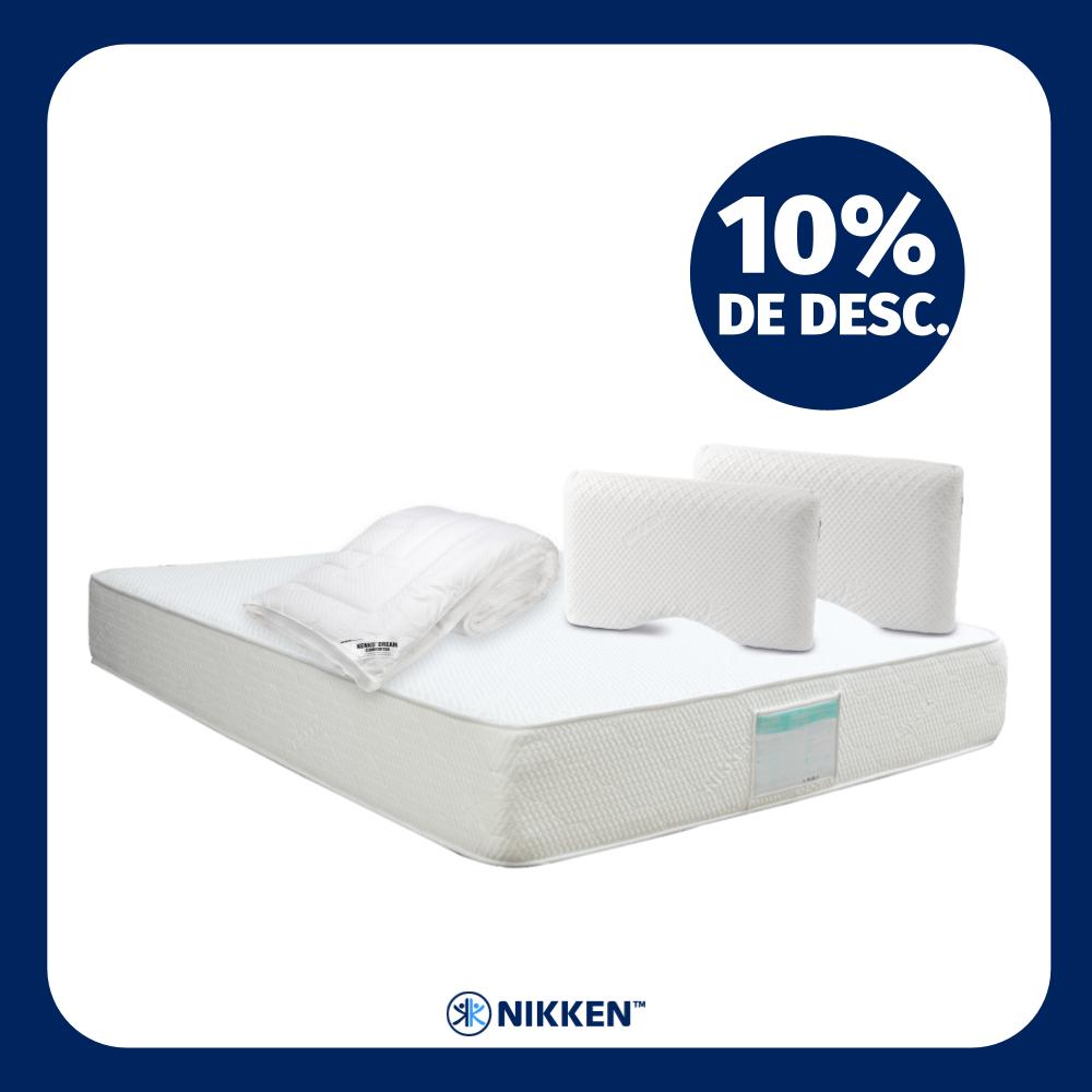 PAQUETE SISTEMA DE SUE&Ntilde;O COLCH&Oacute;N - KING 3 PLAZAS