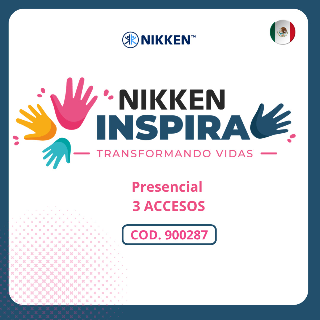 NIKKEN INSPIRA MEX PRESENCIAL 3 ACCESOS