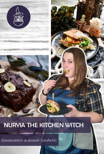 Nuryia, the Kitchen Witch - Bananenbrot &Amp; Hawaii Sandwich