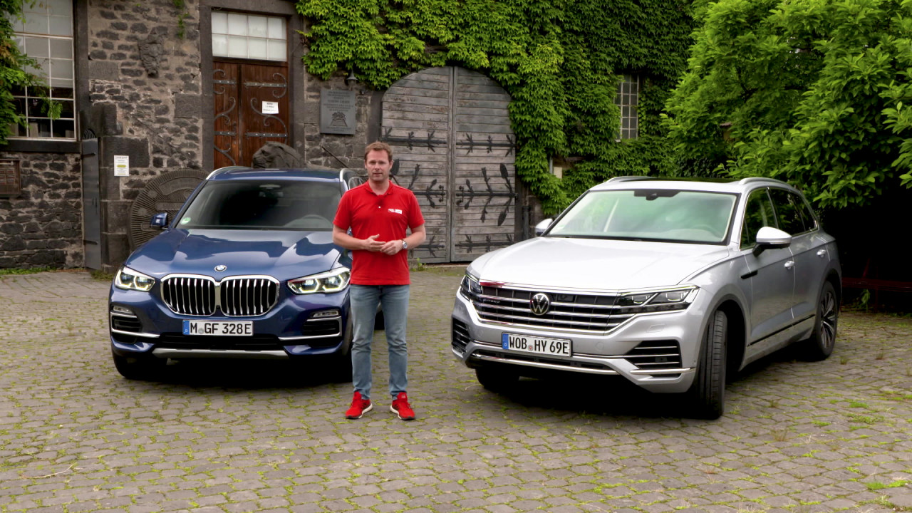 BMW X5 PHEV vs. VW Touareg PHEV