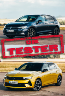 Die Tester - VW Golf PHEV vs. Opel Astra PHEV