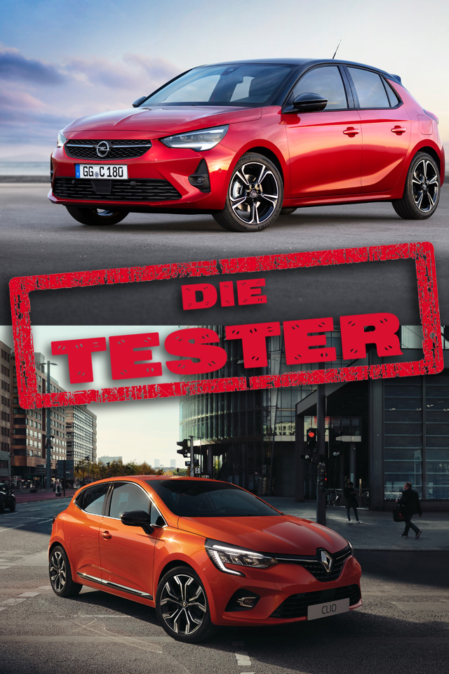 Die Tester - Opel Corsa vs. Renault Clio