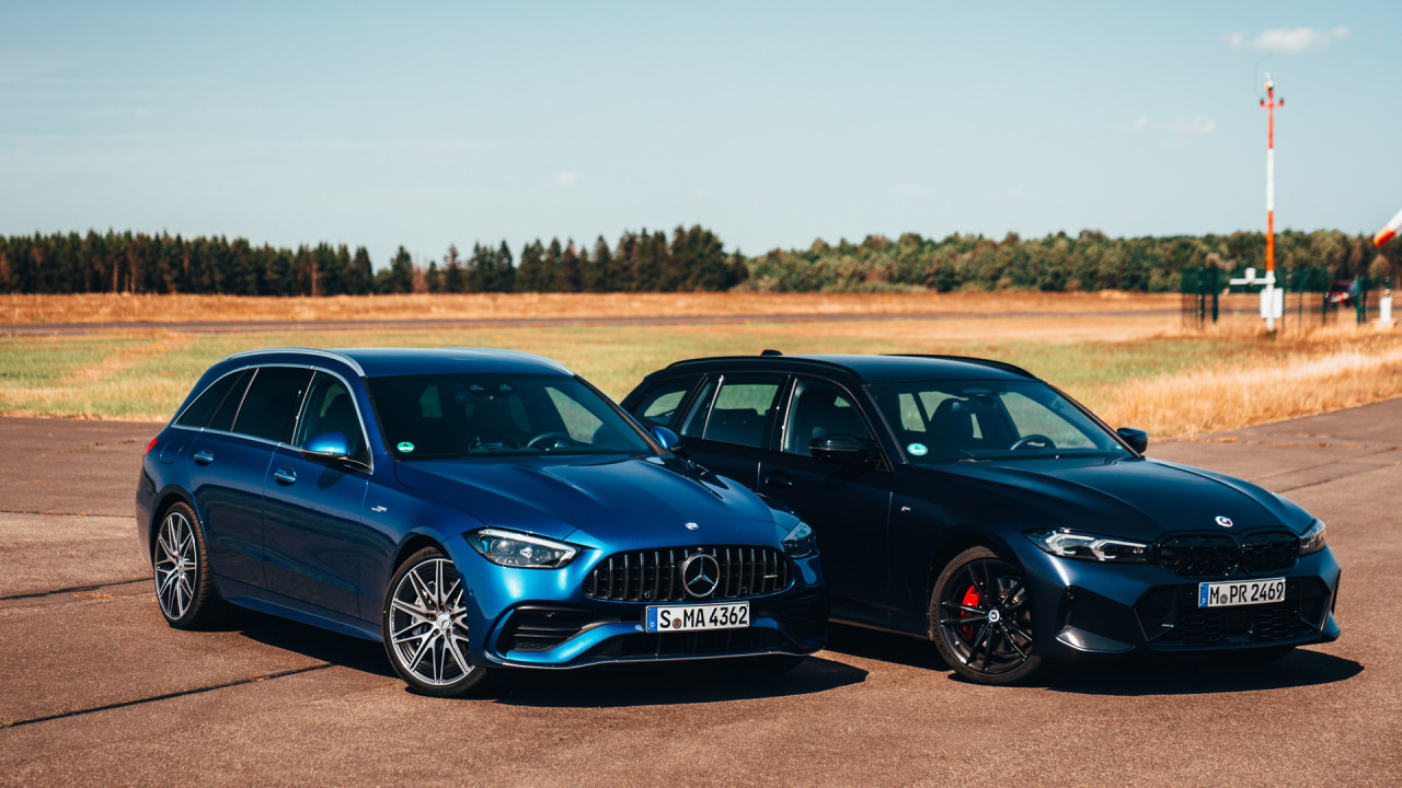 Mercedes-AMG C43 T-Modell vs. BMW M340i Touring